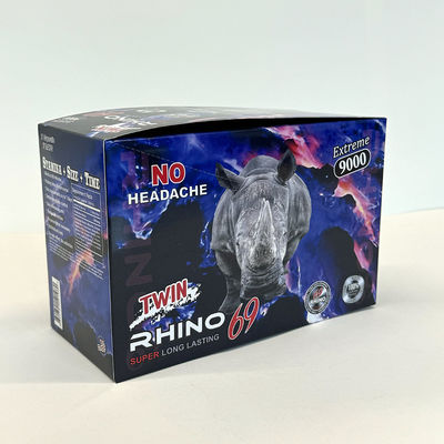 acheter Conception personnalisée Rhino 69 Pilule d' amélioration masculine Boîte d' emballage Recyclable online manufacture