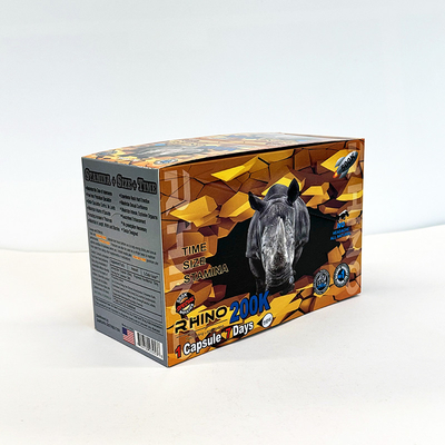 acheter Options personnalisées Boîtes en papier pour emballer Rhino 69 dans un endroit frais online manufacture