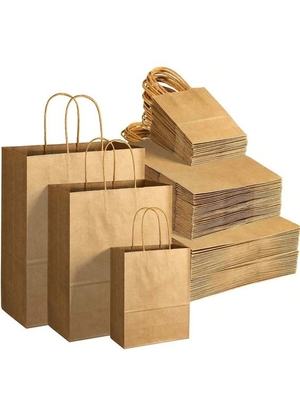 acheter Sac cadeau en papier brun écologique avec fermeture auto-adhésive online manufacture