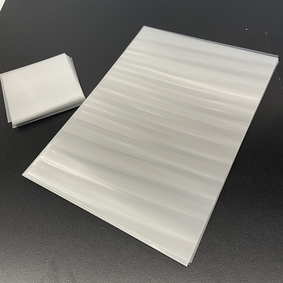 acheter 0.6mm 75 LPI feuille lenticulaire 101.6*101.6mm taille 10 pièces/sac feuille lenticulaire online manufacture