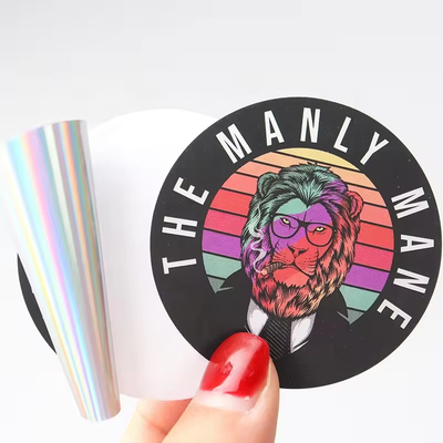 acheter Autocollants d'étiquettes en papier permanents personnalisables Autocollants d'étiquettes ronds multicolores online manufacture