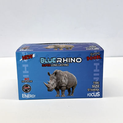Pilules d' amélioration masculine Rhino 69 boîte en papier d'emballage avec fonction personnalisée