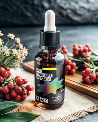 Étiquette imprimable imperméable à l'eau personnalisée en forme de manches pour boissons